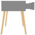 vidaXL Dulapuri noptieră, 2 buc., gri, 40x40x56 cm, lemn prelucrat vidaXL Dulapuri noptieră, 2 buc., gri, 40x40x56 cm, lemn prelucrat