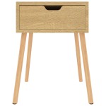 vidaXL Noptieră, stejar sonoma, 40x40x56 cm, lemn prelucrat vidaXL Noptieră, stejar sonoma, 40x40x56 cm, lemn prelucrat