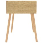 vidaXL Noptieră, stejar sonoma, 40x40x56 cm, lemn prelucrat vidaXL Noptieră, stejar sonoma, 40x40x56 cm, lemn prelucrat
