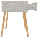 vidaXL Dulapuri noptieră, 2 buc, gri beton, 40x40x56 cm,lemn prelucrat vidaXL Dulapuri noptieră, 2 buc, gri beton, 40x40x56 cm,lemn prelucrat