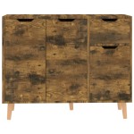 vidaXL Servantă, stejar afumat, 90x30x72 cm, lemn prelucrat
