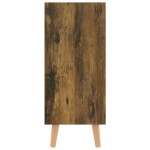 vidaXL Servantă, stejar afumat, 90x30x72 cm, lemn prelucrat