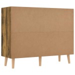 vidaXL Servantă, stejar afumat, 90x30x72 cm, lemn prelucrat