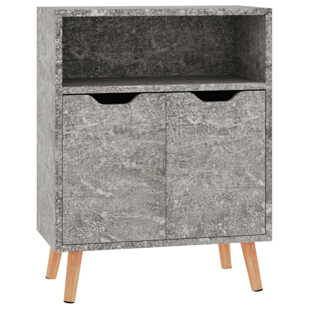 vidaXL Servantă, gri beton, 60x30x72 cm, lemn prelucrat