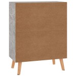 vidaXL Servantă, gri beton, 60x30x72 cm, lemn prelucrat vidaXL Servantă, gri beton, 60x30x72 cm, lemn prelucrat