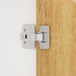 vidaXL Servantă, alb și stejar sonoma, 60x30x72 cm, lemn prelucrat