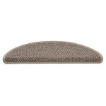 vidaXL Covorașe scări autoadezive aspect sisal, 15 buc. bej 56x17x3cm