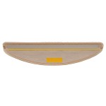vidaXL Covorașe scări autoadezive 15 buc. bej deschis 56x17x3cm sisal