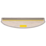 vidaXL Covorașe autoadezive scări, 15 buc., argintiu, 65x21x4cm, sisal