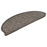 vidaXL Covorașe autoadezive de scări 15 buc. maro bej 65x21x4cm sisal vidaXL Covorașe autoadezive de scări 15 buc. maro bej 65x21x4cm sisal