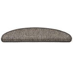 vidaXL Covorașe autoadezive de scări 15 buc. maro bej 65x21x4cm sisal vidaXL Covorașe autoadezive de scări 15 buc. maro bej 65x21x4cm sisal