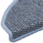 vidaXL Covorașe scări autoadezive, 15 buc. albastru 65x21x4 cm, sisal vidaXL Covorașe scări autoadezive, 15 buc. albastru 65x21x4 cm, sisal