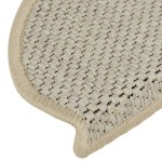 vidaXL Covorașe scări autoadezive, 15 buc. verde 65x21x4 cm, sisal vidaXL Covorașe scări autoadezive, 15 buc. verde 65x21x4 cm, sisal