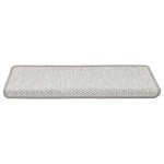 vidaXL Covoraș scări autoadeziv 15 buc platină 65x21x4 cm aspect sisal vidaXL Covoraș scări autoadeziv 15 buc platină 65x21x4 cm aspect sisal