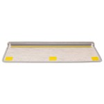 vidaXL Covoraș scări autoadeziv 15 buc platină 65x21x4 cm aspect sisal vidaXL Covoraș scări autoadeziv 15 buc platină 65x21x4 cm aspect sisal