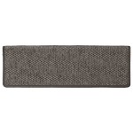 vidaXL Covoraș scări autoadeziv 15 buc. gri&bej 65x21x4cm aspect sisal vidaXL Covoraș scări autoadeziv 15 buc. gri&bej 65x21x4cm aspect sisal