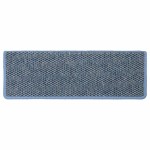 vidaXL Covorașe scări autoadezive, 15 buc. albastru 65x21x4 cm, sisal vidaXL Covorașe scări autoadezive, 15 buc. albastru 65x21x4 cm, sisal