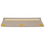 vidaXL Covorașe scări autoadezive, 15 buc. bej 65x21x4 cm aspect sisal vidaXL Covorașe scări autoadezive, 15 buc. bej 65x21x4 cm aspect sisal