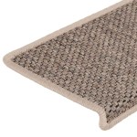 vidaXL Covorașe scări autoadezive, 15 buc. bej 65x21x4 cm aspect sisal vidaXL Covorașe scări autoadezive, 15 buc. bej 65x21x4 cm aspect sisal