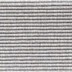 vidaXL Covorașe scări, 15 buc., 56x17x3 cm, semirotunde, argintii