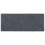 vidaXL Covorașe autoadezive pentru scări, 15 buc., 60x25 cm, gri deschis, dreptunghiulare