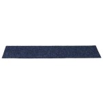 vidaXL Covorașe autoadezive pentru scări, 15 buc., 76x20 cm, gri, albastru, dreptunghiulare vidaXL Covorașe autoadezive pentru scări, 15 buc., 76x20 cm, gri, albastru, dreptunghiulare