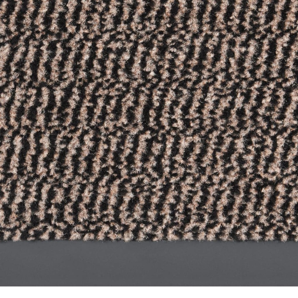 vidaXL Covoraș de intrare cu smocuri, maro închis, 60x180 cm