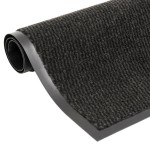 vidaXL Covoraș cu smocuri, negru, 60x180 cm vidaXL Covoraș cu smocuri, negru, 60x180 cm