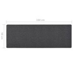 vidaXL Covor traversă, antracit, 50x150 cm vidaXL Covor traversă, antracit, 50x150 cm