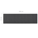 vidaXL Covor traversă, antracit, 50x200 cm vidaXL Covor traversă, antracit, 50x200 cm