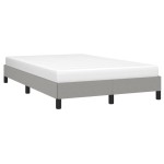 vidaXL Cadru de pat fără saltea țesătură gri deschis 120x190 cm