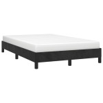 vidaXL Cadru de pat fără saltea Negru 120x190 cm catifea