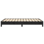 vidaXL Cadru de pat fără saltea Negru 120x190 cm catifea