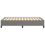 vidaXL Cadru de pat fără saltea gri închis 120x190 cm țesătură vidaXL Cadru de pat fără saltea gri închis 120x190 cm țesătură