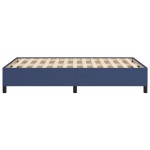 vidaXL Cadru de pat fără saltea Albastru 120x190 cm țesătură