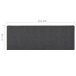 vidaXL Covor traversă, antracit, 80x250 cm vidaXL Covor traversă, antracit, 80x250 cm