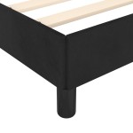 vidaXL Cadru de pat fără saltea Gri închis 120x190 cm catifea