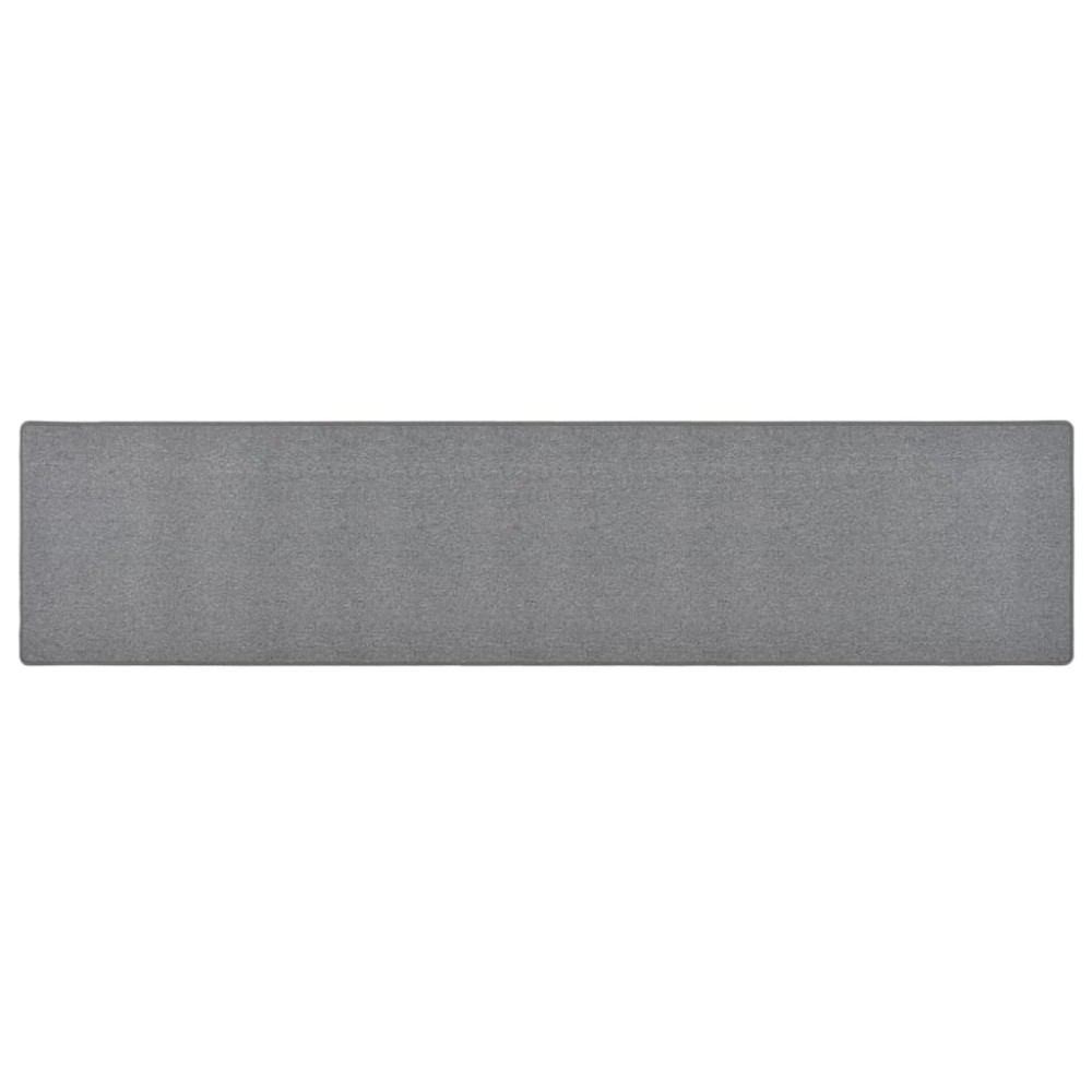vidaXL Covor traversă, gri închis, 50x250 cm
