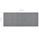 vidaXL Covor traversă, gri închis, 80x200 cm vidaXL Covor traversă, gri închis, 80x200 cm