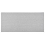 vidaXL Covor traversă, gri deschis, 50x100 cm