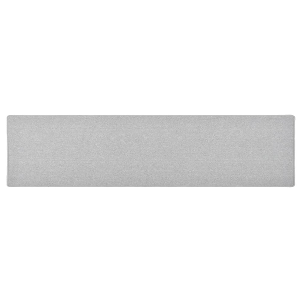 vidaXL Covor traversă, gri deschis, 50x200 cm