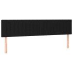 vidaXL Pat box spring cu saltea, negru, 120x190 cm, catifea vidaXL Pat box spring cu saltea, negru, 120x190 cm, catifea