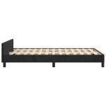 vidaXL Cadru de pat fără saltea Negru 120x190 cm catifea vidaXL Cadru de pat fără saltea Negru 120x190 cm catifea