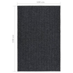 vidaXL Covor traversă de captare a murdăriei, antracit, 100x150 cm vidaXL Covor traversă de captare a murdăriei, antracit, 100x150 cm