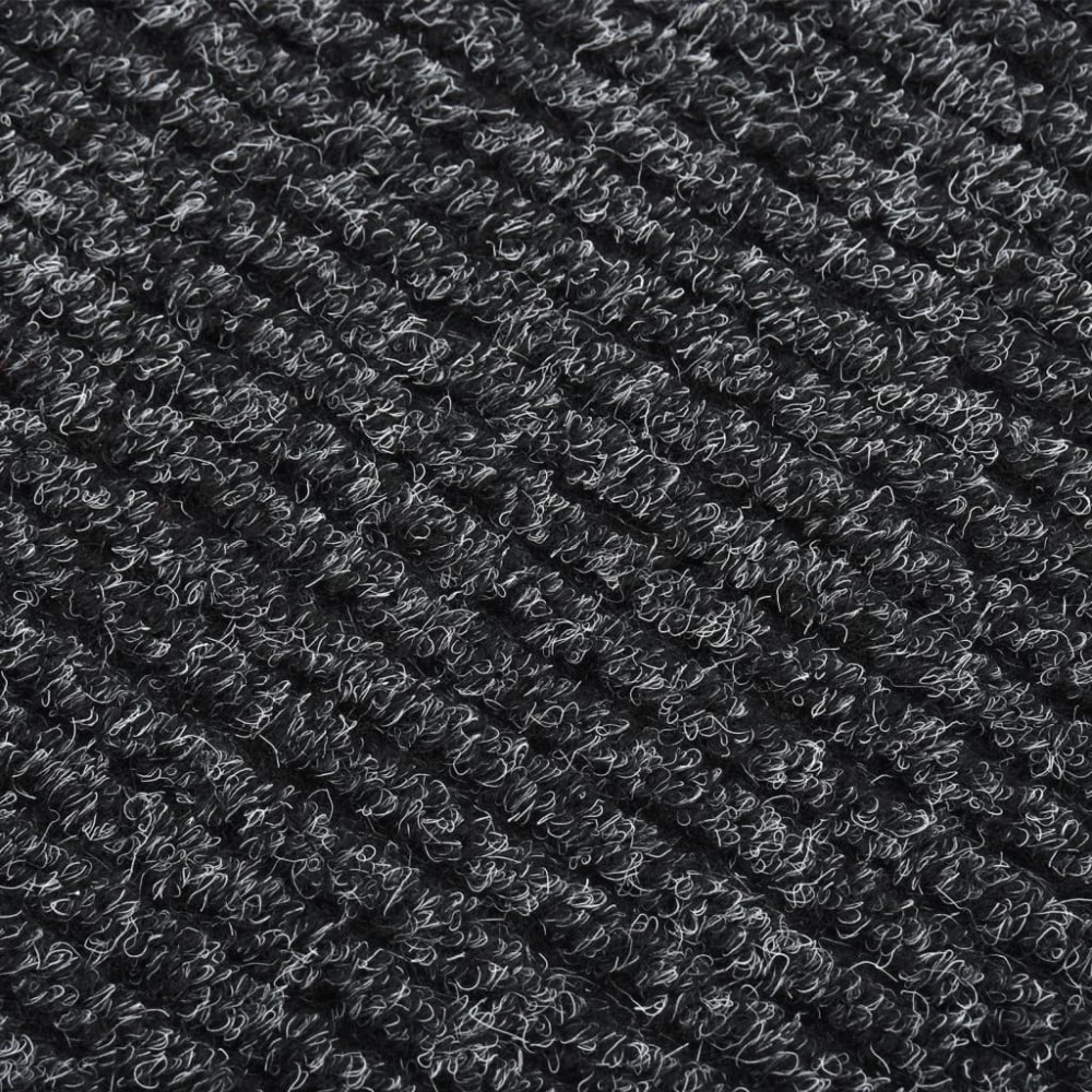 vidaXL Covor traversă de captare a murdăriei, antracit, 100x450 cm