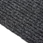 vidaXL Covor traversă de captare a murdăriei, antracit, 100x500 cm vidaXL Covor traversă de captare a murdăriei, antracit, 100x500 cm