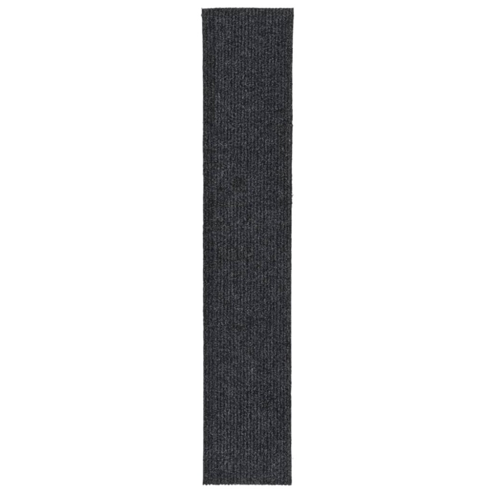 vidaXL Covor traversă de captare a murdăriei, antracit, 100x500 cm