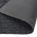 vidaXL Covor traversă de captare a murdăriei, antracit, 100x500 cm vidaXL Covor traversă de captare a murdăriei, antracit, 100x500 cm