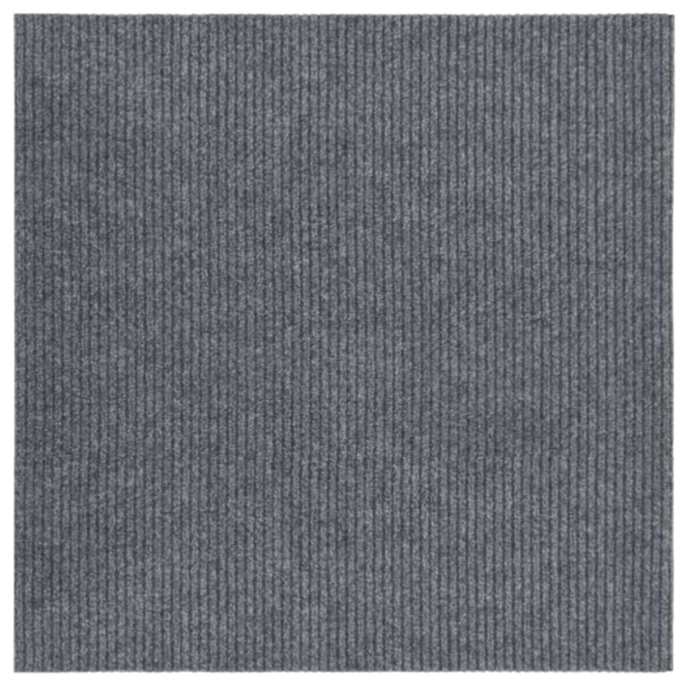 vidaXL Covor traversă de captare a murdăriei, gri, 100x100 cm