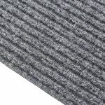vidaXL Covor traversă de captare a murdăriei, gri, 100x100 cm vidaXL Covor traversă de captare a murdăriei, gri, 100x100 cm